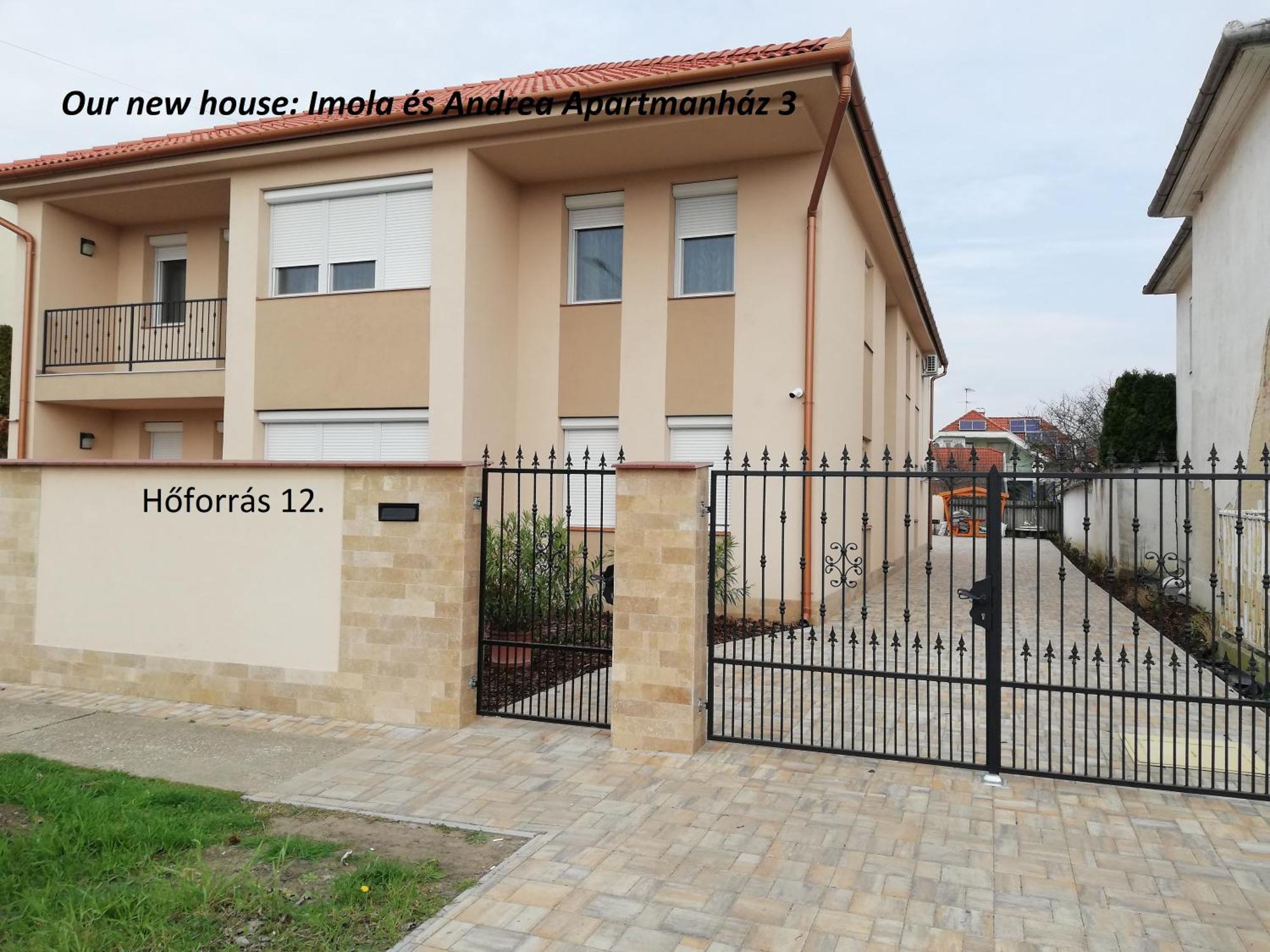 Imola Es Andrea Apartmanhaz 2 Hajdúszoboszló Exteriör bild